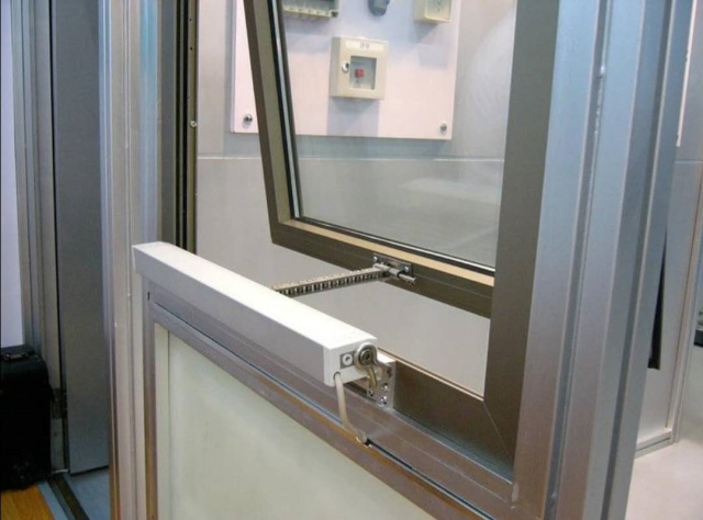 青島煙臺電動排煙窗